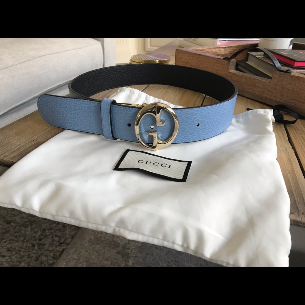 Gucci two sided belt
